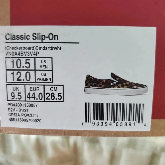 Vans Checkerboard Classic slip on (CL) - Picture 3 of 13